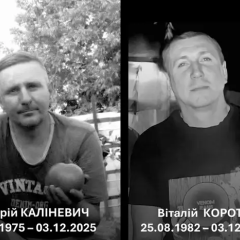 Пам'ять загиблих шахтарів Коротіч та Каліневич