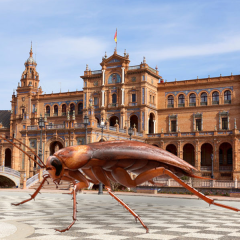 Ukrainian talks about cockroaches in Spain