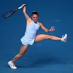 Ukrainian Oliynykova defeated the 18th seed at the tournament in Rome