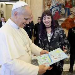 Українські діти зустрілися з Папою Римським