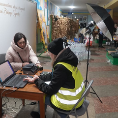 Миграционная служба помогает пострадавшим от ракетной атаки