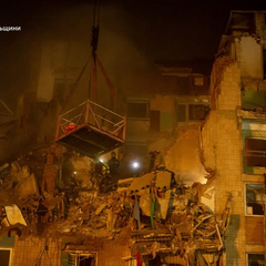 Підняття рівня 27 загиблих в ракетну атаку на Тернопіль