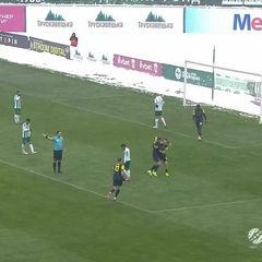 Денис Антюх відкриває рахунок у матчі