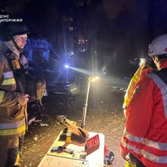 Російський ракетний удар по Запоріжжю