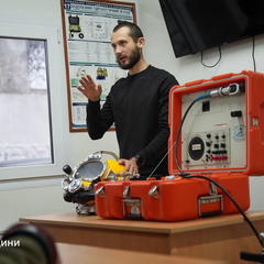 Військові водолази ДСНС під час випробувань