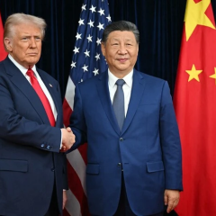 Trump and Xi Jinping talked after the meeting
