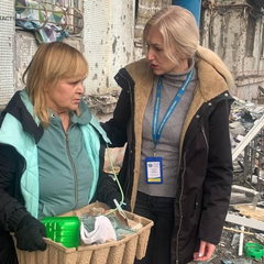 Допомога постраждалим від атаки у Дніпрі