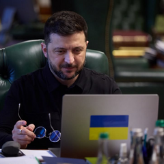 Фото на зустрічі з лідерами країн