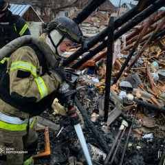 Руйнування будинків після російських ударів