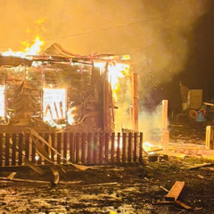 Наслідки нічного обстрілу прикордоння