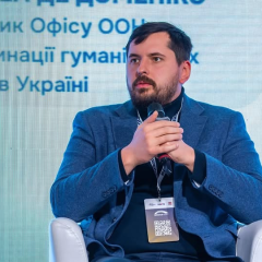 Поднятие евакуаційного мосту на фронті