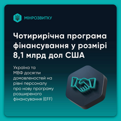 Україна та МВФ угодили про $8,1 млрд