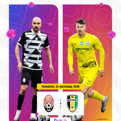 Матч Зоря - Олександрія на футболі