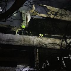 Нічна атака на Київ: загиблі рятувальні роботи