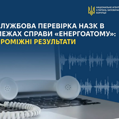 Проміжні результати перевірки у справі Енергоатому