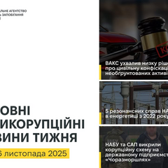 Рішення ВАКС про конфіскацію активів