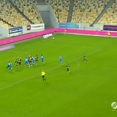 Футбольний матч між Рухом та Кудрівкою