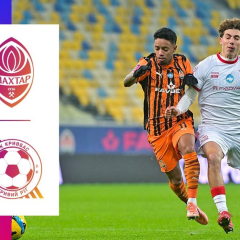 Moment of the Shakhtar-Kryvbas match in UPL