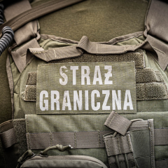 Stolen truck on the border with Poland