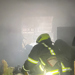 Fire in a high-rise building in Ivano-Frankivsk