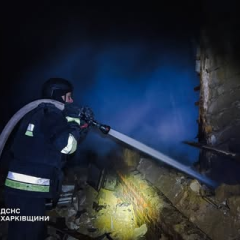 Харківщина: постраждала людина, горів будинок