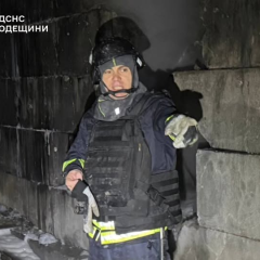 Російська атака в Одесі: енергооб'єкт та будівлю пошкоджено