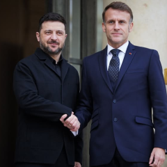 Зустріч президентів України та Франції