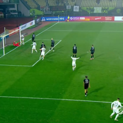Hutsulyak scores first goal of the season: Polissya takes the lead against Zorya