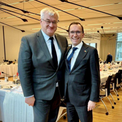 Зустріч міністрів закордонних справ України та Норвегії