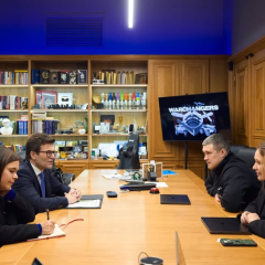 Зображення космічних супутників Starlink