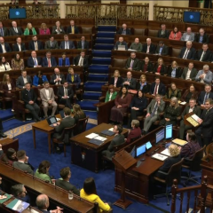 Зеленський в парламенті Ірландії