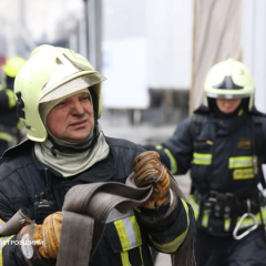 Fire extinguishing in Dnipropetrovsk region: aviation and rescuers