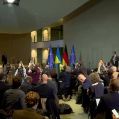 Фридрих Мерц в избирательной кампании в Украине
