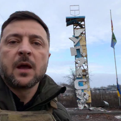 Зеленський на передовій у Куп'янському напрямку