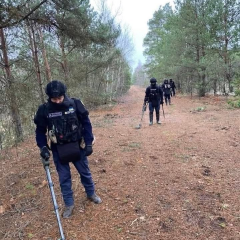 Сапери ДСНС очищають землю від мін