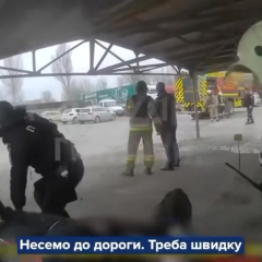Запоріжжя: серед поранених - поліцейський та рятувальники
