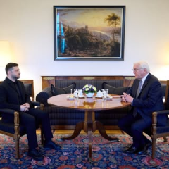 Зеленський та Штайнмаєр на переговорах
