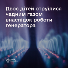 Діти отруїлися чадним газом