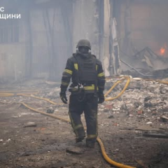 Разрушения в результате ракетной атаки на Одесскую область