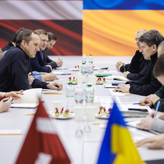 Детали встречи Украины и Латвии