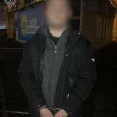 Пенсионер в Киеве во время обмана