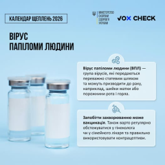 Вакцинация от ВПЧ в Украине 2026 года