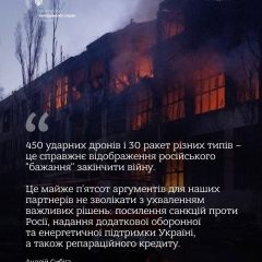 Масированный удар России по Украине