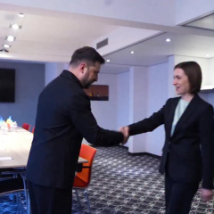 Зустріч з Президенткою Молдови Маєю Санду в Гаазі