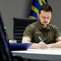 Вручение звания Героя Украины воинам