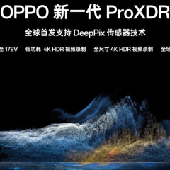 Oppo ProXDR для смартфонів із динамічним діапазоном 17 EV