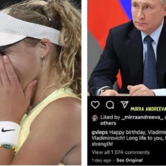 Марта Костюк проти росіянки на матчі