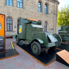 UNR armored vehicles restored and exhibited