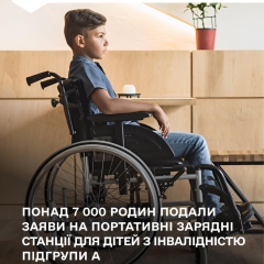 Дети с инвалидностью получают зарядные станции