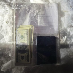 Detained middleman in Kyiv for $5200
